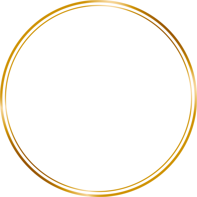 Circle Golden Border